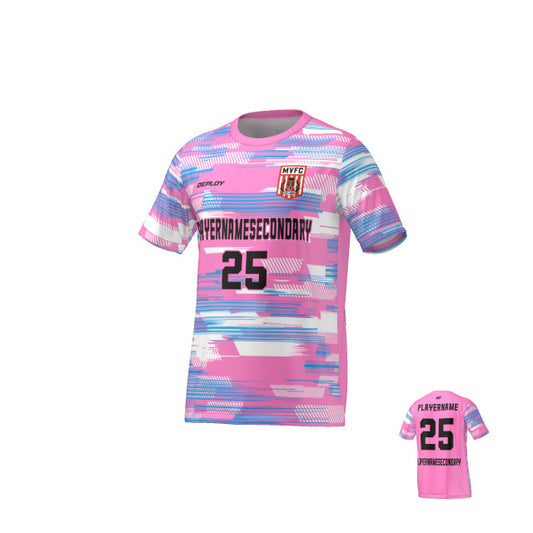 Moss Vale FC - Flight Jersey Glitch - Pink