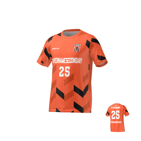 Moss Vale FC - Flight Jersey Arrows - Orange