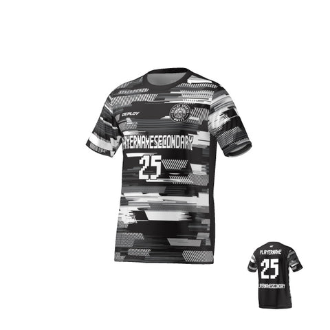 Flight Jersey Glitch - Black