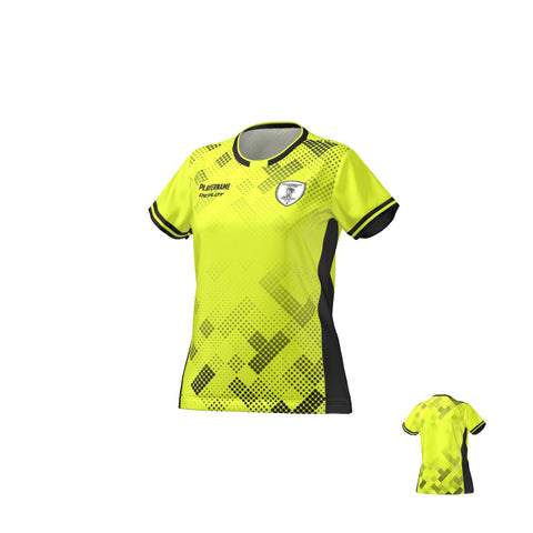 Cranebrook United Training Shirt - Yellow - Womens