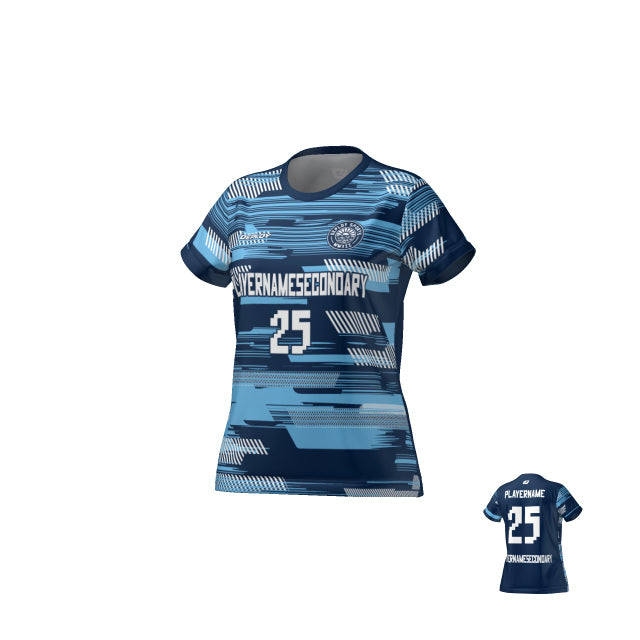 Flight Jersey Womens Glitch - Navy