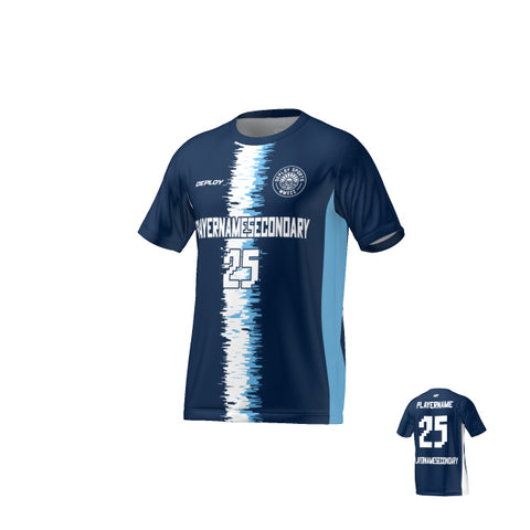 Flight Jersey Static Stripe - Navy