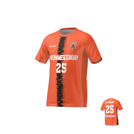 Moss Vale FC - Flight Jersey Static - Orange