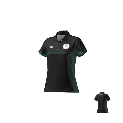 Taren Point Public School - Staff Breeze Polo - Black - Womans