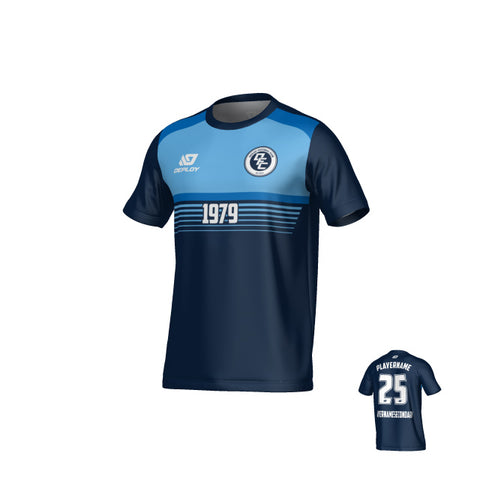 Horizon Jersey - Navy & Sky Blue