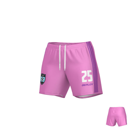 SAINTS FC - PLAYING SHORTS LADIES (PINK)