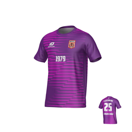 MOSS VALE FC SUMMER - STATIC - PURPLE