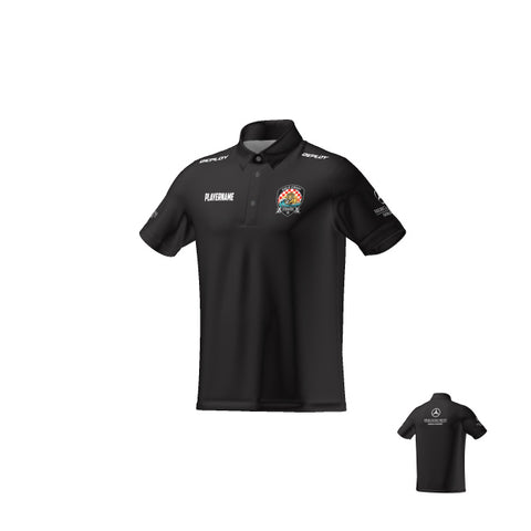 Gold Coast Strikers - Club Polo - Black