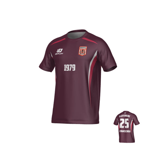 MOSS VALE FC SUMMER - ARC - MAROON