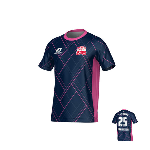 NEPEAN FA SUMMER - PLAID - NAVY & PINK
