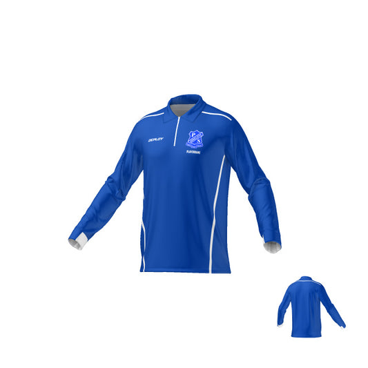 Arncliffe Public School - Long Sleeve School Polo (Blue) - Unisex