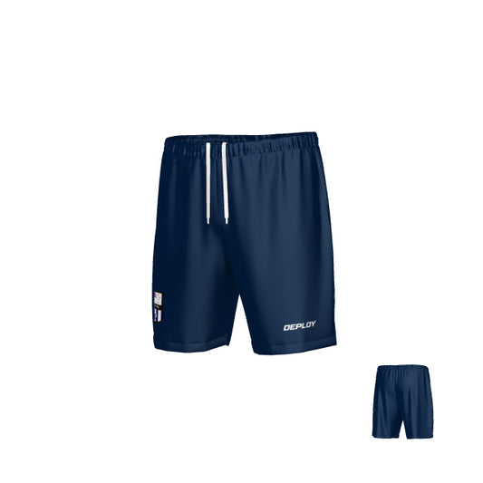 Navy Football Playing Shorts - Unisex