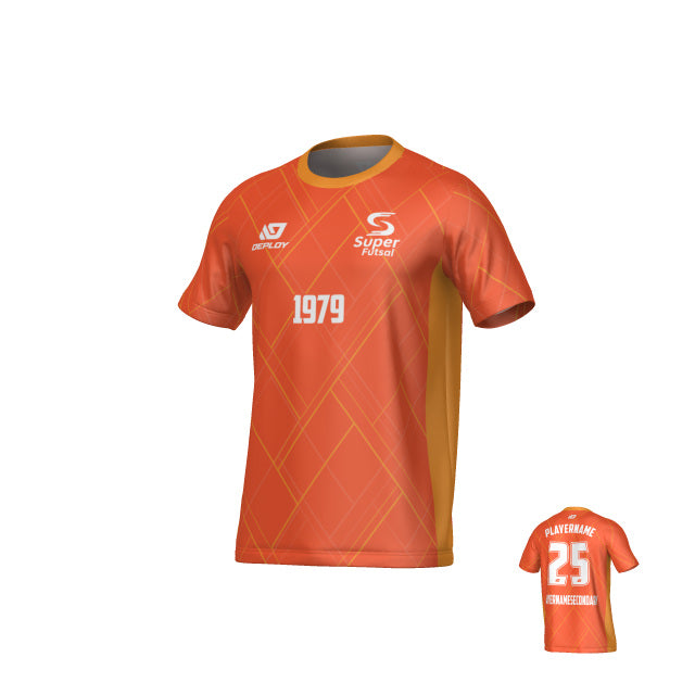 SUPER FUTSAL - PLAID - ORANGE