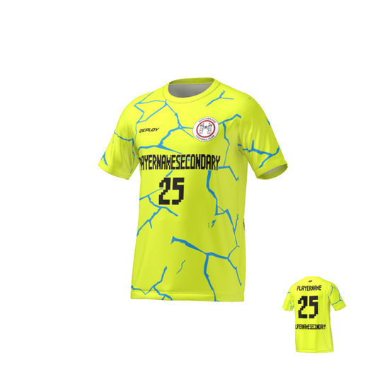 Northbridge FC - Flight Jersey Cracks- Neon Yellow