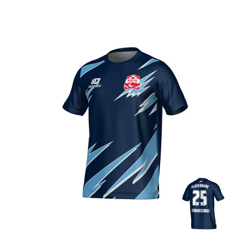 NEPEAN FA SUMMER - SHARP - NAVY & SKY BLUE