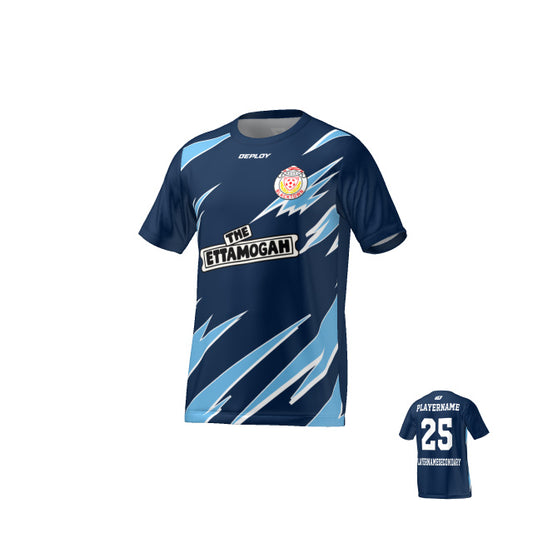 BDSFA - Lightning - Navy & Sky Blue