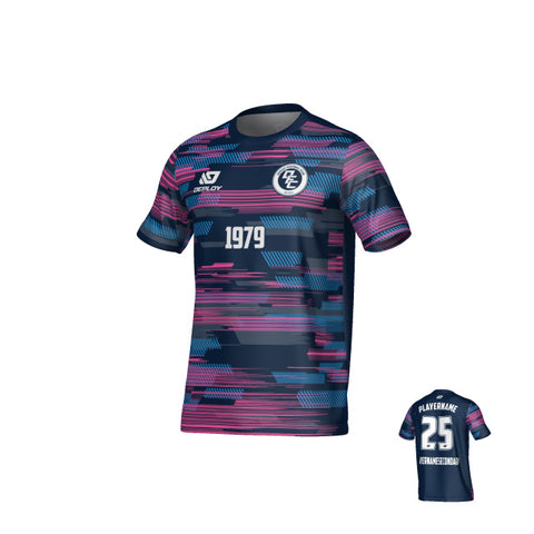 Glitch Jersey - Navy