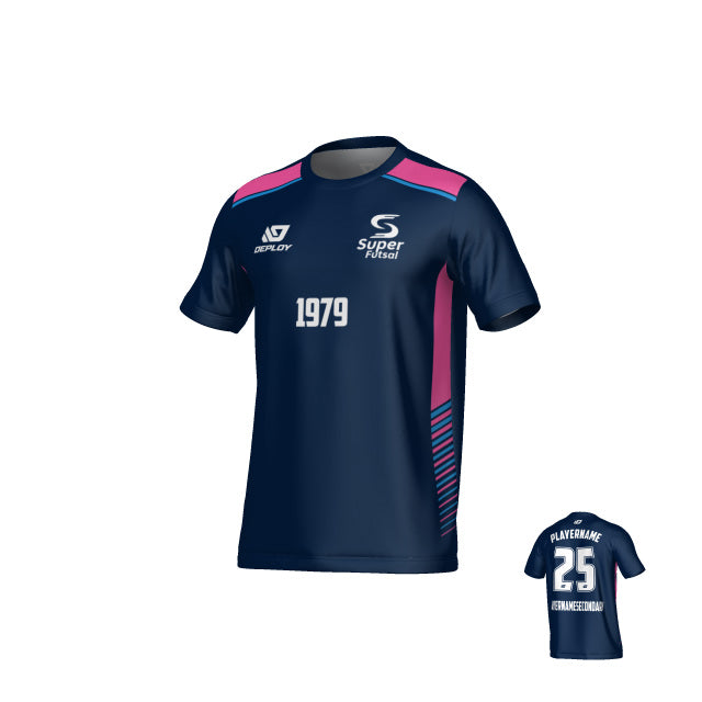 SUPER FUTSAL - APEX - NAVY & PINK