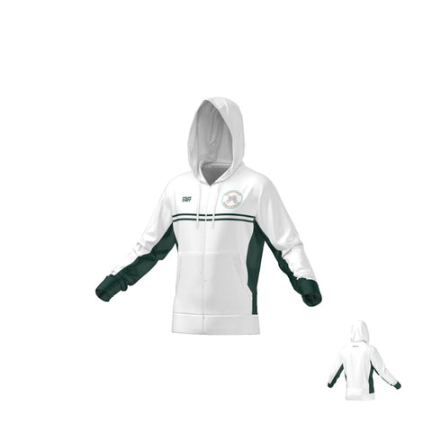 Taren Point Public School - Zip Versa Hoodie - White - Unisex
