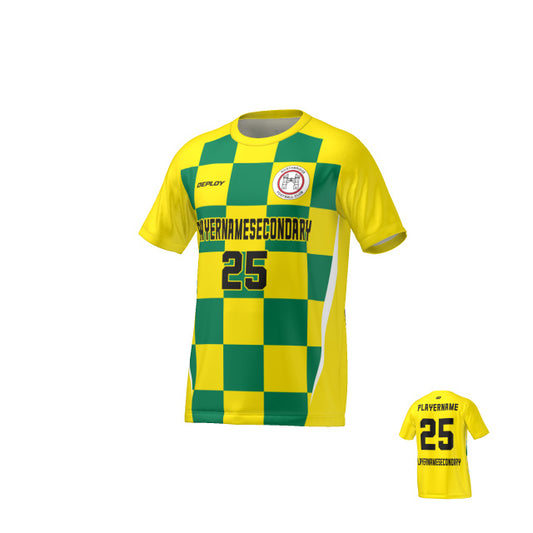 Northbridge FC - Flight Jersey Checkers - Yellow