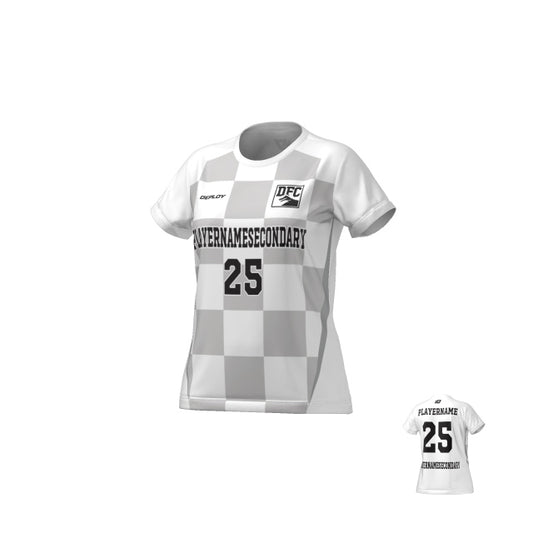 Flight Jersey Womens Checkers - White