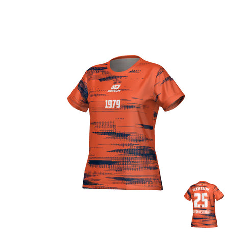 DUBBO 6s SUMMER - LADIES DISTORT ORANGE