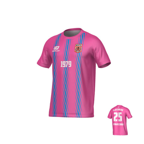 MOSS VALE FC SUMMER - ZIG ZAG - PINK