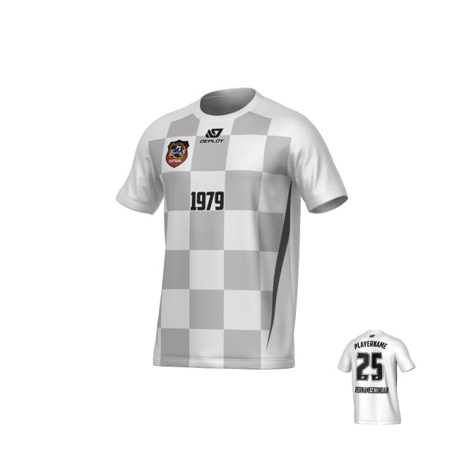CHANDLER FUTSAL SUMMER - CHECKERS - WHITE
