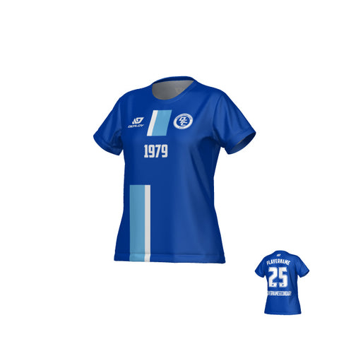 Block Womens Jersey - Royal Blue & Sky Blue