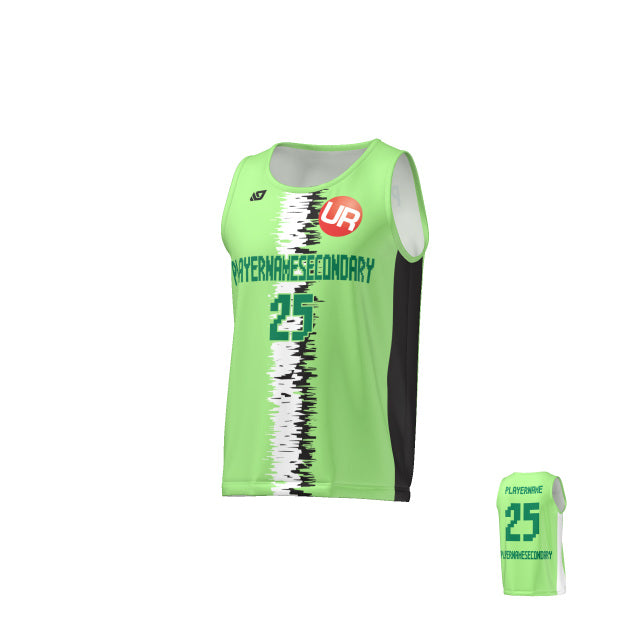 URBAN REC - STATIC STRIPE - NEON GREEN