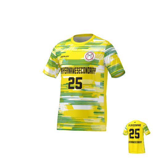 Northbridge FC - Flight Jersey Glitch - Yellow