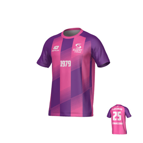 SUPER FUTSAL - VECTOR - PURPLE & PINK