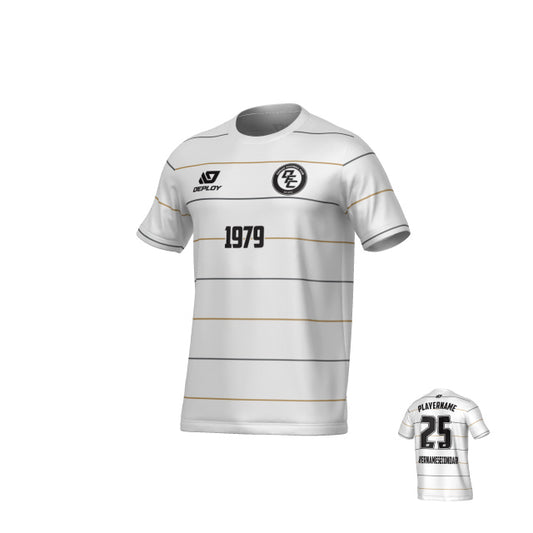 Grid Jersey - White