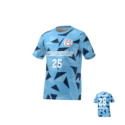 Northbridge FC - Flight Jersey Fragments - Sky Blue