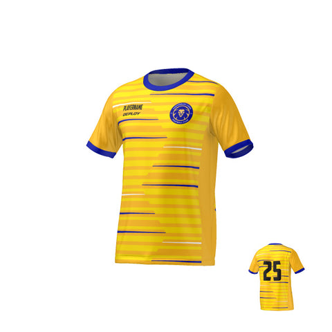 Canterbury Lions FC - Training Jersey - Unisex & Youth Yellow