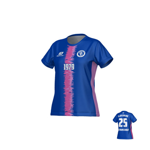 Rift Womens Jersey - Royal Blue & Purple