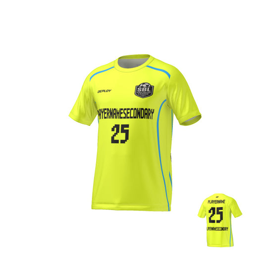 Street Ballers League - Flight Jersey Lines - Neon Yellow