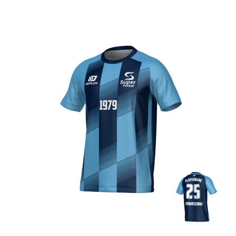 SUPER FUTSAL - VECTOR - NAVY & SKY BLUE