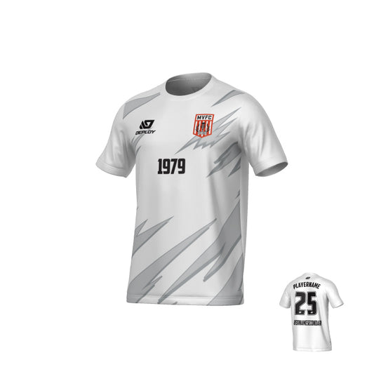 MOSS VALE FC SUMMER - SHARP - WHITE