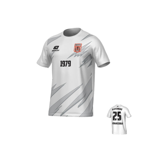 MOSS VALE FC SUMMER - SHARP - WHITE