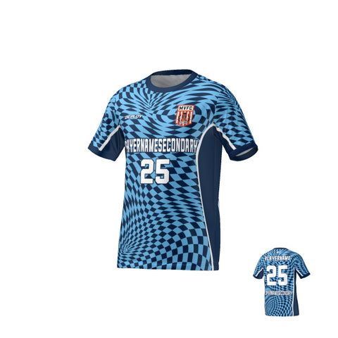 Moss Vale FC - Flight Jersey Warpped- Navy