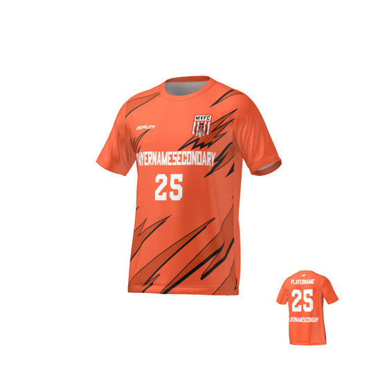 Moss Vale FC - Flight Jersey Lightning - Orange