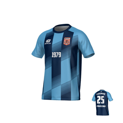 MOSS VALE FC SUMMER - VECTOR - NAVY & SKY BLUE