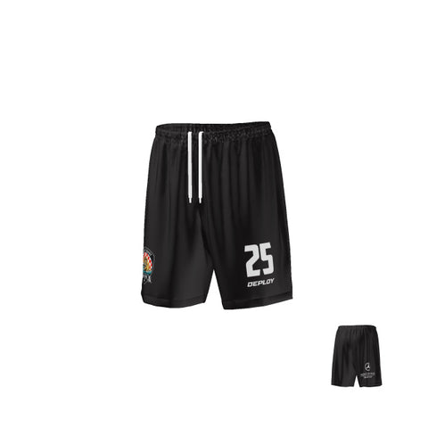 Gold Coast Strikers - Playing Shorts - Black and White