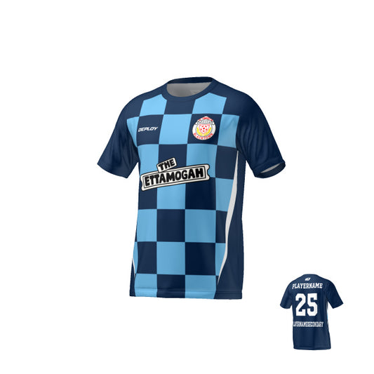 BDSFA - Checkers - Navy & Sky Blue