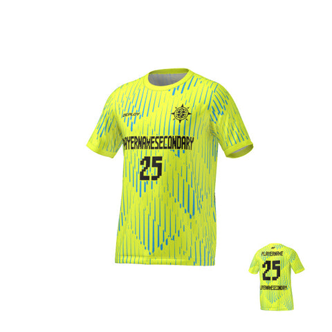 Flight Jersey Faded - Neon Yellow