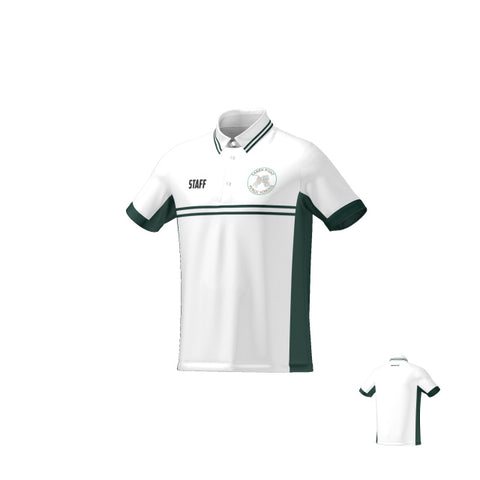 Taren Point Public School - Staff Breeze Polo - White - Unisex