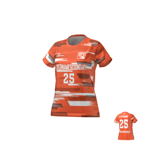Flight Jersey Womens Glitch - Orange