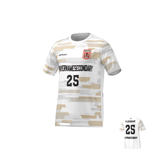 Moss Vale FC - Flight Jersey Glitch - White