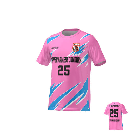 Moss Vale FC - Flight Jersey Lightning - Pink